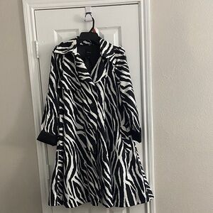 Express Black Trench Coat